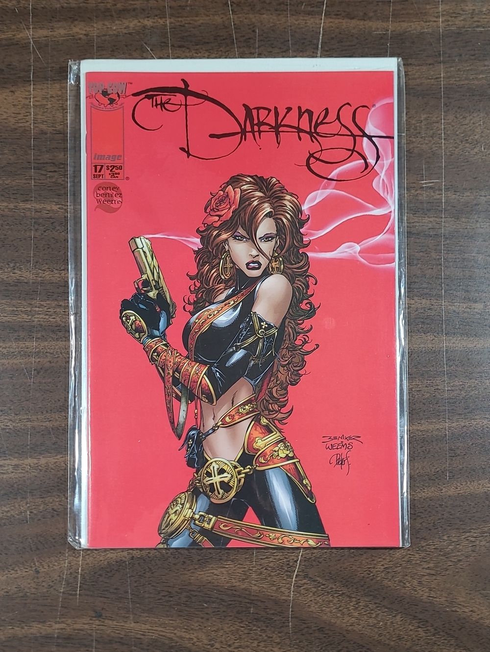 The Darkness #17 Comic Book - September Baggede